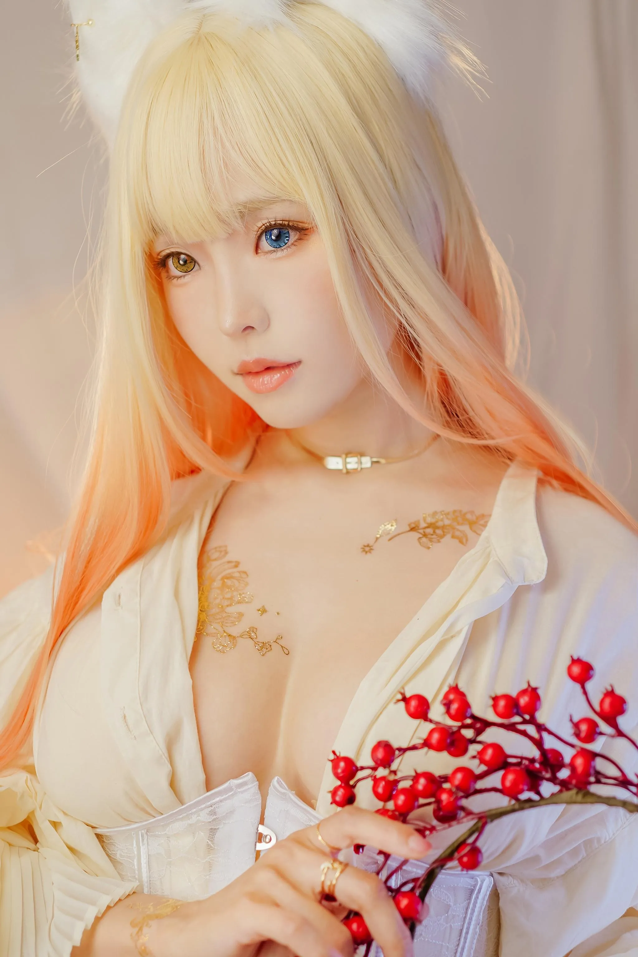 ElyEE子 – NO.77 Original Witch  Cat魔女與貓-Odd-eyed cat __ [41P]插图8